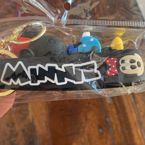Disney Minnie Mouse Key Chain Backpack charm New still in original packaging - Picture 5 of 5
